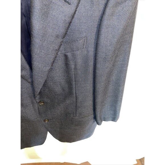 Ermenegildo Zegna Men’s Dress Blazer Sz 41R Charcoal Gray 100% Worsted Cashmere - Picture 8 of 13